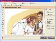 A screenshot of the program CD-Cover 1.1